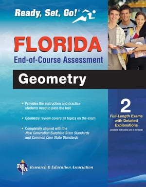Florida Geometry End-of-Course Assessment Book + Online
