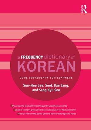 A Frequency Dictionary of Korean