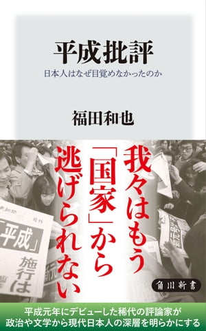 平成批評　日本人はなぜ目覚めなかったのか