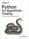 Python for Algorithmic Trading【電子書籍】 Yves Hilpisch