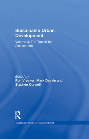 Sustainable Urban Development Volume 3