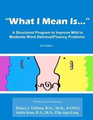 "What I Mean Is..." A Structured Program to Improve Mild to Moderate Retrieval/Fluency Problems 3rd Edition