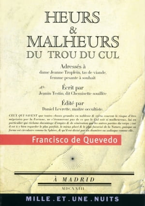 Heurs et malheurs du trou du cul