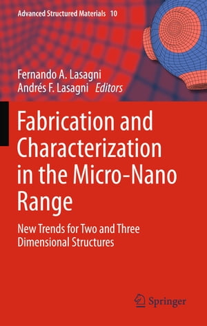 Fabrication and Characterization in the Micro-Nano Range New Trends for Two and Three Dimensional Structures【電子書籍】