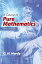 A Course of Pure Mathematics