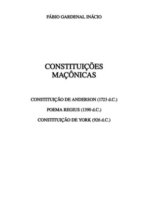 Constituições Maçônicas