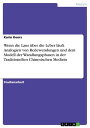 Wenn die Laus ?ber die Leber l?uft. Analogien von Redewendungen und dem Modell der Wandlungsphasen in der Traditionellen Chinesischen Medizin