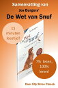 Samenvatting van Jos Burgers' De Wet van Snuf【