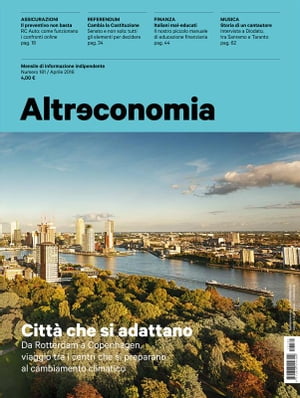 Altreconomia 181, aprile 2016