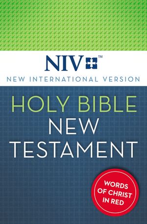 NIV, Holy Bible, New Testament, Red Letter