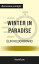 Summary: "Winter in Paradise" by Elin Hilderbrand | Discussion Prompts