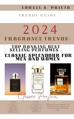 ＜p＞Embark on a captivating journey through the world of exquisite fragrances with the book "2024 Fragrance Trends: Top Ranking Best Selling Perfumes ? Classic Splendour for Men and Women." This guide offers an in-depth exploration of the most sought-after perfumes that have enchanted people worldwide.＜/p＞ ＜p＞Discover the fascinating evolution of these iconic scents, from their early origins to their modern-day allure. Each perfume tells a story, weaving together notes of history, culture, and craftsmanship.＜/p＞ ＜p＞As you go through the pages of this book, you'll gain insight into the significance and essence of each fragrance. From the timeless elegance of Chanel No. 5 to the seductive allure of Tom Ford Black Orchid, each scent is a testament to the artistry of perfumery.＜/p＞ ＜p＞Whether you're a seasoned enthusiast or a curious newcomer, this book is your ultimate guide to navigating the world of perfume. Learn about the different fragrance families, from floral and fruity to woody and oriental, and discover which scents best suit your personality and style.＜/p＞ ＜p＞But this book is more than just a guideーit's a celebration of the beauty and complexity of scent. It explores how perfumes can evoke memories, stir emotions, and even transport us to distant places.＜/p＞ ＜p＞Through stunning photography and evocative descriptions, you'll be transported to the enchanting world of fragrance. From the bustling streets of Paris to the sun-drenched fields of Provence, each perfume is a window into a different world.＜/p＞ ＜p＞So whether you're looking to expand your fragrance collection or simply want to learn more about the art of perfumery, "2024 Fragrance Trends" is the perfect companion. Let its pages inspire you to explore new scents, create lasting memories, and embrace the magic of fragrance.＜/p＞画面が切り替わりますので、しばらくお待ち下さい。 ※ご購入は、楽天kobo商品ページからお願いします。※切り替わらない場合は、こちら をクリックして下さい。 ※このページからは注文できません。