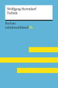 Tschick von Wolfgang Herrndorf: Reclam Lekt?reschl?ssel XL Lekt?reschl?ssel mit Inhaltsangabe, Interpretation, Pr?fungsaufgaben mit L?sungen, Lernglossar