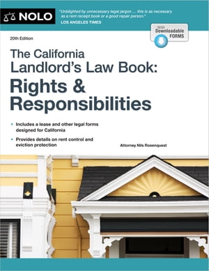 California Landlord's Law Book, The