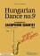 Hungarian Dance no.9 - Saxophone Quartet Score & Parts