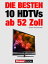 Die besten 10 HDTVs ab 52 Zoll