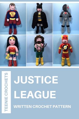 ŷKoboŻҽҥȥ㤨Justice League - Written Crochet PatternŻҽҡ[ Teenie Crochets ]פβǤʤ850ߤˤʤޤ