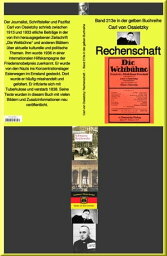 Rechenschaft ? Teil 2 ? Band 213e in der gelben Buchreihe ? bei J?rgen Ruszkowski Band 213e in der gelben Buchreihe【電子書籍】[ Carl von Ossietzky ]