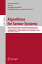 Algorithms for Sensor Systems 9th International Symposium on Algorithms and Experiments for Sensor Systems, Wireless Networks and Distributed Robotics, ALGOSENSORS 2013, Sophia Antipolis, France, September 5-6, 2013, Revised Selected PapŻҽҡ