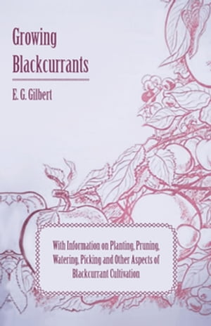 Growing Blackcurrants - With Information on Planting, Pruning, Watering, Picking and Other Aspects of Blackcurrant Cultivation