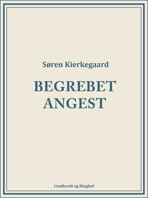 Begrebet angest