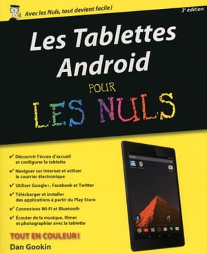 Tablettes Android Pour les Nuls, 3?me ?dition