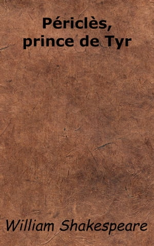 Périclès, prince de Tyr