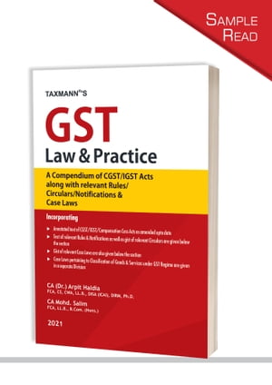 Taxmann's GST Law & Practice