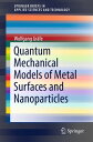 Quantum Mechanical Models of Metal Surfaces and Nanoparticles【電子書籍】[ Wolfgang Gr...