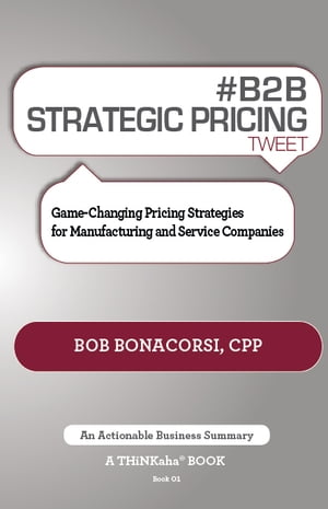 #B2B STRATEGIC PRICING tweet Book01