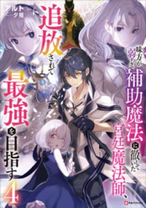 味方が弱すぎて補助魔法に徹していた宮廷魔法師、追放されて最強を目指す４