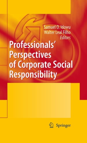 Professionals´ Perspectives of Corporate Social Responsibility【電子書籍】