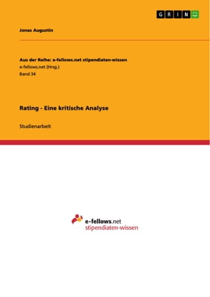 Rating - Eine kritische Analyse