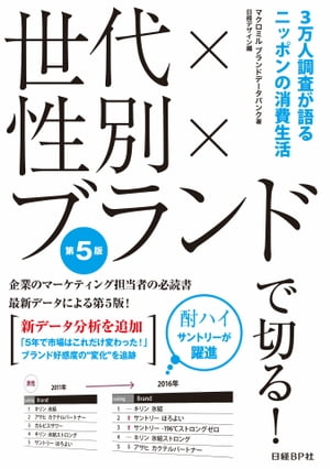 世代×性別×ブランドで切る！第５版