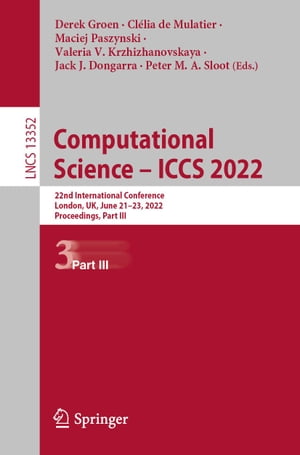 Computational Science – ICCS 2022