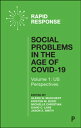 Social Problems in the Age of COVID-19 Vol 1 US Perspectives【電子書籍】