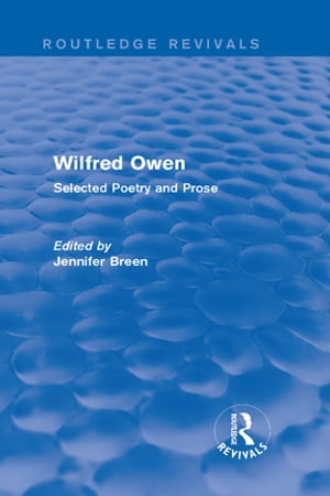 Wilfred Owen (Routledge Revivals)