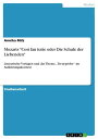 Mozarts 039 Cos fan tutte oder Die Schule der Liebenden 039 Literarische Vorlagen und das Thema 039 Treueprobe 039 im Aufkl rungskontext【電子書籍】 Annika Milz