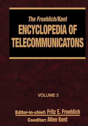 楽天楽天Kobo電子書籍ストアThe Froehlich/Kent Encyclopedia of Telecommunications Volume 3 - Codes for the Prevention of Errors to Communications Frequency Standards【電子書籍】[ Fritz E. Froehlich ]