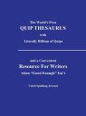 ŷKoboŻҽҥȥ㤨The WorldS First Quip Thesaurus with Literally Billions of Quips And a Convenient Resource for Writers When Good Enough IsnTŻҽҡ[ Caleb Spalding Atwood ]פβǤʤ468ߤˤʤޤ