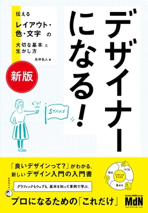 ＜p＞※本書は固定レイアウト型の電子書籍です。＜/p＞ ＜p＞【基本を知って事例で学ぶ、デザイン入門の入門書！】＜/p＞ ＜p＞この本は「デザイナー」を目指す人のための「入門の入門書」です。＜/p＞ ＜p＞「これから一歩、デザイナーとして歩き出したい、でも、ちょっと勇気がない…」＜br /＞ 「何から手をつけていいのかわからない…」＜br /＞ 「自分なりにつくってはいるんだけど、デザイナーの仕事とはなんかちがう…と感じている」＜br /＞ 「パソコンのソフトの使い方を覚えたけれど、デザイナーになれたと感じない…」＜br /＞ はて、なぜだろう？＜/p＞ ＜p＞「デザイナー」は「目的を定められ、目的を形にできる人」。デザインは、見せる人がいて、はじめて成り立ちます。ゴールが違えば、表現手法もさまざま。具体的に考えるところから、デザインがはじまります。デザインの目的や、クライアントや周りの人たちとのコミュニケーション、デザイン制作の進め方、その過程での心構えなどを押さえた上で、これらの知識や手法を学んでいく必要があります。＜/p＞ ＜p＞本書を読み、そして実践していくことで、デザイナーとしてはじめに必要な考え方と知識がきっと身につくでしょう。＜/p＞ ＜p＞「あっ！ 私もデザイナーになれそう！ 楽しそう！ ワクワクしてきた！」という感覚にぜひなってください！ グラフィックデザイナーやウェブデザイナーを目指す人はもちろん、デザインの基本を知りたいという人も楽しく学べる一冊です。＜/p＞ ＜p＞〈本書の内容〉＜br /＞ ■第1章 デザインの心構え＜br /＞ デザイナーになるには？／対象人物から想いを聞く／リサーチする　…など＜/p＞ ＜p＞■第2章 デザイン手法の基本知識＜br /＞ レイアウトの手法：「グループ化」／「整列」／「コントラスト」＜br /＞ 色：知っておきたい基礎知識／色を選択する／色による印象＜br /＞ 文字：知っておきたい基礎知識／書体を選択する／書体による印象　…など＜/p＞ ＜p＞■第3章 デザイン事例から学ぶ＜br /＞ まとまり感を印象づける：同じ要素に分類する／要素のサイズ比率を揃える／要素をグリッドに揃える＜br /＞ 安定感を印象づける：シンメトリーに配置する／対角線に配置する／重心を下に置く＜br /＞ 女性向け表現を意識する：「大人の女性向け」／「ガーリー」／「ゆるかわ」　…など＜/p＞画面が切り替わりますので、しばらくお待ち下さい。 ※ご購入は、楽天kobo商品ページからお願いします。※切り替わらない場合は、こちら をクリックして下さい。 ※このページからは注文できません。