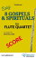 Flute quartet sheet music "8 Gospels & Spirituals " score