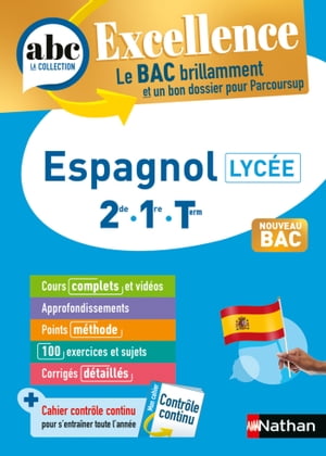 ABC du BAC Excellence Espagnol Cycle Tle