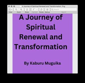 A Journey of Spiritual Renewal and Transformation