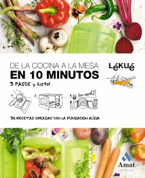 De la cocina a la mesa en 10 minutos. Ebook