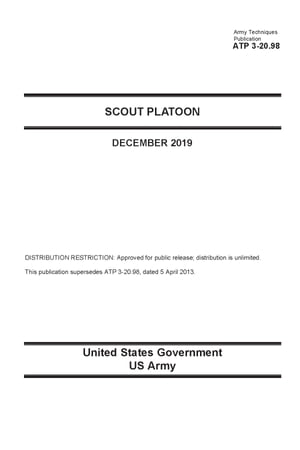 Army Techniques Publication ATP 3-20.98 Scout Platoon December 2019