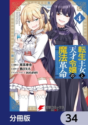 転生王女と天才令嬢の魔法革命【分冊版】　34