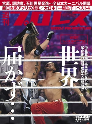 週刊プロレス 2018年 4/25号 No.1952