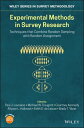 Experimental Methods in Survey Research Techniques that Combine Random Sampling with Random Assignment【電子書籍】