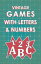 Vintage Games with Letters and Numbers